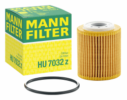 MANN-FILTER HU 7032 z Ölfilter – Ölfilter Satz mit Dichtung / Dichtungssatz – Für PKW