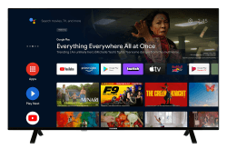Telefunken Android TV 55 Zoll Fernseher (4K UHD Smart TV, HDR Dolby Vision, Triple-Tuner, Dolby Atmos) XU55AN751S 4K Android 55 Zoll