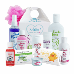 Geschenkset "danke Mama" Geschenkset für Frauen 11 tlg.- direkt vom Hersteller! made in germany