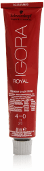 Schwarzkopf IGORA Royal Premium-Haarfarbe 4-0 mittelbraun, 1er Pack (1 x 60 g) 4-0 mittelbraun 60 ml (1er Pack)