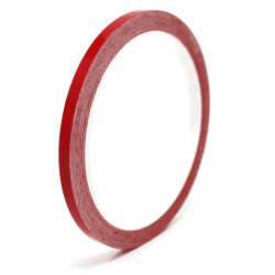 10 Meter (0,79€/Meter) Zierstreifen Auto Motorrad Boot Modellbau Farbauswahl - Finest Folia Dekorstreifen Seitenstreifen Klebestreifen (Rot Glanz, 5mm Breite) Rot Glanz 5mm Breite