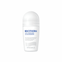 Biotherm Lait Corporel Deo Roll-On, pflegendes Deodorant mit fruchtigem Duft von Orange, Mandarine und Bergamotte, schützender Deoroller für Damen, gegen Schweiß und Achselnässe, 75 ml