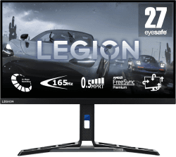 Lenovo Legion Y27-30 | 27" Full HD Gaming Monitor | 1920x1080 | 180Hz | 400 nits | 0,5ms Reaktionszeit | HDMI | DisplayPort | AMD FreeSync | schwarz 1920x1080 180Hz