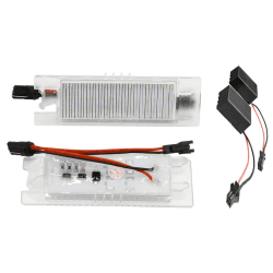 FOLGEMIR TOP LED Kennzeichenbeleuchtung, Nummernschilder 6000K Weiss, CE, fehlerfrei für Astra/Corsa/Vectra/Zafira/Insignia/OPC für Astra / Corsa / Zafira / Insignia / OPC