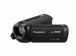 Panasonic HC-V380EG-K Full HD Camcorder (Full HD, 50x optischer Zoom, 28 mm Weitwinkel, optischer 5-Achsen Bildstabilisator Hybrid OIS+, WiFi) schwarz Single