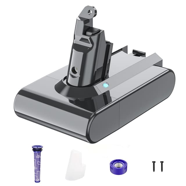 V6 Ersatzakku für Dyson 6,0Ah Akku DC58 DC59 DC61 DC62 DC72 DC74 Animal SV03 SV04 SV05 SV06 SV07 SV09 Staubsauger