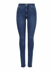 ONLY Female Skinny Jeans ONLROYAL Hohe Taille Skinny Fit Jeans XL / 34L Blau (Medium Blue Denim)