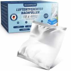 10x Luftentfeuchter Granulat 400g Nachfüllbeutel Set – Nachfüllpack für alle Luftentfeuchter Entfeuchter - Nachfüll-Beutel Schimmel- und Geruchsschutz 10X Nachfüllpack