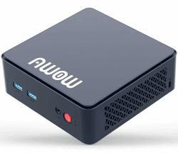 AWOW Mini PC Intel Alder Lake N100 (bis zu 3,4 GHz), 16GB DDR4 512GB M.2 SSD Mini Desktop Computer 4K Dual Display, W11 Pro, WiFi 5, BT5.2, Gigabit Ethernet Minipc für Zuhause/Büro/Schule Intel N100 / 16GB+512GB