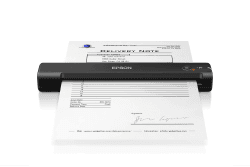 Epson Workforce ES-50, tragbarer A4 Dokumentenscanner mit hoher Scangeschwindigkeit, Scanner für hochauflösende Dokumente, ideal für kleine Büros und Home Offices, schwarz