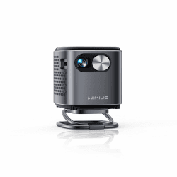 Mini Beamer, DLP Ultrakurzdistanz Beamer mit Android 11.0, Eingebautem Akku, WiFi Bluetooth Portable Projektor Kompatibel mit Laptop/TV Stick/USB/HDMI, Beamer Handy für Outdoor & Heimkino