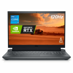Dell G15 5530 Gaming Laptop | 15.6" FHD 120Hz Display | 13th Generation Intel Core i5-13450HX | 8 GB RAM | 512GB SSD | Intel Wi-Fi 6 | NVIDIA GeForce RTX 3050 | Windows 11 Home | Dark Shadow i5-13450HX 8 GB 512 GB RTX 3050 6GB