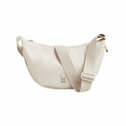 GOT BAG Crossbody Moon Bag aus Ocean Impact Plastic | Halbmond Handtasche Wasserabweisend | Stylische Umhängetasche mit verstellbarem Gurt Soft Shell (Small)