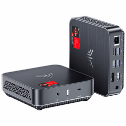NiPoGi AM02PRO Mini PC AMD Ryzen 7 5800U 32GB Dual DDR4 512GB Nvme PCle3.0 SSD Win11 Micro Desktop Computer mit Radeon RX Vega 8 Support DP+HDMI 4K,WiFi 6,BT5.2 Für Business/Home/Office/Light Gaming AM02PRO R7 5800U 32+512