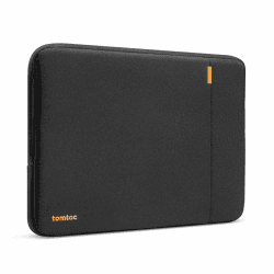 tomtoc 360° Laptoptasche Hülle für 15-Zoll Neu MacBook Air M3/A3114 M2/A2941 2024-2023, 2024 15 Zoll Microsoft Neu Surface Laptop Copilot+ PC, 15" Surface Laptop 6/5/4/3, Wasserabweisend Laptophülle 15 Zoll für MacBook Air 15 Schwarz
