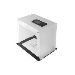 SCANLIO Pro | Faltbare Scanbox | Dokumente einfach und schnell mit dem Handy scannen | Handy Scanner Halterung 1