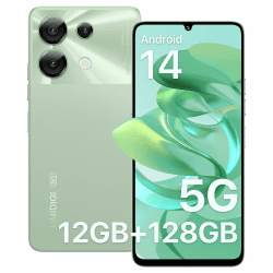 UMIDIGI G9 5G Smartphone, Android 14 Handy Ohne Vertrag, 90HZ Octa-Core, 12(6+6) GB+128GB Handy, 6.75 Zoll, 50MP, Face & Fingerprint Unlock Simlockfreie Handys, 5000mAh, GPS, Dual SIM 5G Smartphone Grün