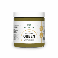 Pi-nuts Pistaziencreme bis zu 54,5% Pistazien - Brotaufstrich Süß - Pistazienmus - Pistazienpaste für Eis, zum Backen, als Aufstrich - Crema di Pistacchio ohne Palmöl - 250g 250 g (1er Pack)