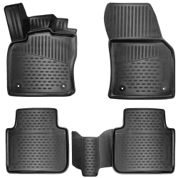 Design 3D Gummimatten Set für VW TIGUAN II Baujahr 2016-2024 | Extra hoher 5cm Rand TIGUAN II (Baujahr ab 2016)
