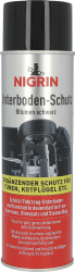 NIGRIN Unterbodenschutz-Spray, haftfähig, Korrosionsschutz für den Unterboden von Autos, schwarz, 500 ml Single