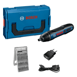 Bosch Professional Akkuschrauber Bosch GO (inkl. 25-tlg. Bit-Set, Ladekabel, L-BOXX Mini) Standard