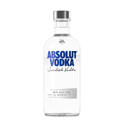 Absolut Vodka Original – Absolute Reinheit und einzigartiger Geschmack in ikonischer Apothekerflasche – Ideal für Cocktails und Longdrinks – 1 x 0,5 l 1 x 0,5 l Single