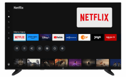 JVC Fernseher 43 Zoll Smart TV powered by TiVo (4K UHD, HDR Dolby Vision, Dolby Atmos, Triple-Tuner, 6 Monate HD+ inkl.) LT-43VU3455 Schwarz 43 Zoll TiVo 4K UHD