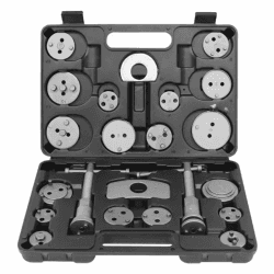 bestyks 22Pcs Scheibenbremssattel Kompressor Rückstellwerkzeug, 22Pcs professionelles Bremssattelkolben Rückstellwerkzeug Set