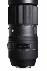 Sigma 150-600mm F5,0-6,3 DG OS HSM Contemporary Objektiv für Canon EF Objektivbajonett für Canon Single