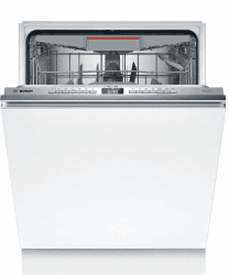 Bosch SMV4ECX24E Serie 4, Smarter Geschirrspüler Vollintegriert, 60cm, Spülmaschine Made in Germany, Besteckschublade, besonders leise, bessere Trocknungsleistung mit EfficientDry, Rackmatic, AquaStop Vollintegriert Serie 4 EEK B