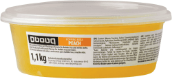 Oboba Popping Boba, gefüllte Fruchtperlen für Bubble Tea mit Pfirsichgeschmack, 1 x 1,1 kg