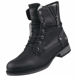 MUSTANG Damen Stiefelette gefüttert 39 EU Schwarz