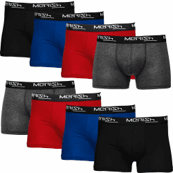 MERISH Boxershorts Herren 6-er /10-er / 15-er Pack S-5XL Unterwäsche Unterhosen Männer Men Retroshorts New 3XL 216f 8er Set Mehrfarbig