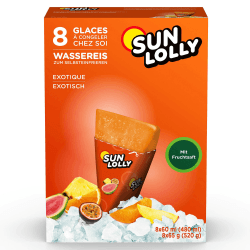 Sun Lolly Wassereis Exotisch (8 x 60ml) 480ml