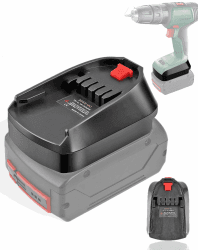 TPDL BOSB18C Akku Adapter für Bosch Professional 18V System Akku GBA 18V Akku BAT609 BAT610 BAT618 BAT619 arbeitet im für Bosch 18V System PBA Elektrowerkzeugs BOSB18C Bosch GBA auf PBA Tool