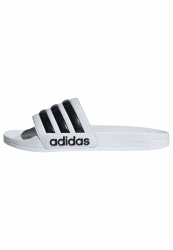 adidas Herren Adilette Shower Slides Rutsche 44.5 EU Cloud White Core Black Cloud White