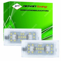 Akhan KB07 - LED Kennzeichenbeleuchtung Module komplette Einheit Plug´n Play