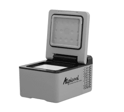 Alpicool C9 9L Kühlbox 12v Mini Kühlschrank Elektrische Kompressor Auto kühlschrank Camping Gefrierbox Klein Tragbare für Auto, Lkw, Boot, RV mit USB Anschluss 9 L C9