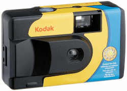 Kodak SUC Daylight 39 800ISO Einwegkamera, Gelb/Blau Einzeln