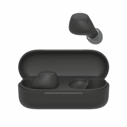 Sony WF-C510 Truly Wireless Kopfhörer - Kleine, leichte Bluetooth In-Ear-Kopfhörer mit Multipoint-Connection, Ambient Sound, IPX4 Rating, Spotify Tap, Quick Charge, 22 HR Akku, iOS & Android - Schwarz WF-C510 schwarz