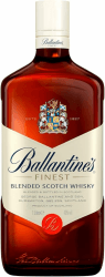 Ballantine's Finest Blended Scotch Whisky, Milder Blend aus schottischen Malt & Grain Whiskys mit zartem Geschmack & frischem Abgang, 1 L