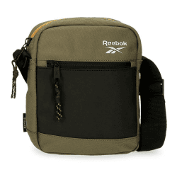Reebok Hamilton Medium Umhängetasche Grün 17x22x6 cm Polyester Mittlere Umhängetasche Grün