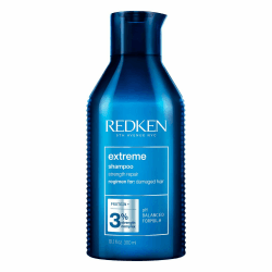 Redken Haarshampoo für sprödes und geschädigtes Haar, Anti Haarbruch, Mit Sojaproteinen, Ceramiden, Sepicap und Arginin, Extreme Shampoo 300 ml (1er Pack)