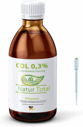Chlordioxid 0,3% Lösung 500 ml CDLS – Chlorine Dioxide Solution – CDL – Zertifiziert nach der Biozid-Verordnung