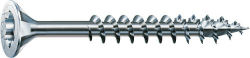 SPAX Universalschraube, 4,0 x 60 mm, 100 Stück, T-STAR plus, Senkkopf, Teilgewinde, 4CUT, WIROX A3J, blank verzinkt, 0191010400603 4,0 x 60 mm 100 Stück Single