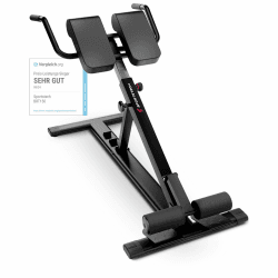 Sportstech 4in1 Klimmzugstange KS400 Deckenmontage, Deutsche Qualitätsmarke, Pull Up Bar, 6 rutschfeste Griffe, extrem stabil, unzählige Pull Up Übungen, Fitness für Zuhause, Ösen für Boxsack & Ropes B07MK56Z52