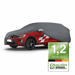 Walser Premium Abdeckung Auto Indoor Stretch Plus Qualitätssieger Sehr Gut* Autoabdeckung Winter Autogarage Abdeckung Autoplane Winter Autogarage Abdeckung Winter Auto Abdeckplane SUV S anthrazit SUV S - anthrazit
