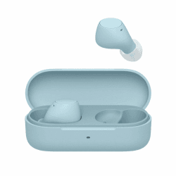 Sony WF-C510 Truly Wireless Kopfhörer - Kleine, leichte Bluetooth In-Ear-Kopfhörer mit Multipoint-Connection, Ambient Sound, IPX4 Rating, Spotify Tap, Quick Charge, 22 HR Akku, iOS & Android - blau WF-C510 blau