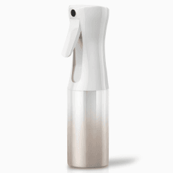 Uervoton Haarspray-Flasche, 160 ml Kontinuierliche Wasserflasche Mister leer, Aerosol-Feinnebel-Haarspray-Flasche zum Bändigen von Haaren am Morgen, für Haarstyling, Pflanzen, Haustiere (Roségold) 160ml Roségold