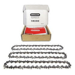 Oregon 3-Pack Sägenkette 3/8" LP für 45 cm Schiene - 62 Antriebsglieder, 1.3mm - rückschlagsarme Kette kompatibel mit Husqvarna, McCulloch, Mac Allister und mehr Single